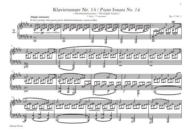Musikalische Kostbarkeiten für Klavier - Beethoven