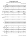 Gesang aus Fingal op. 17b