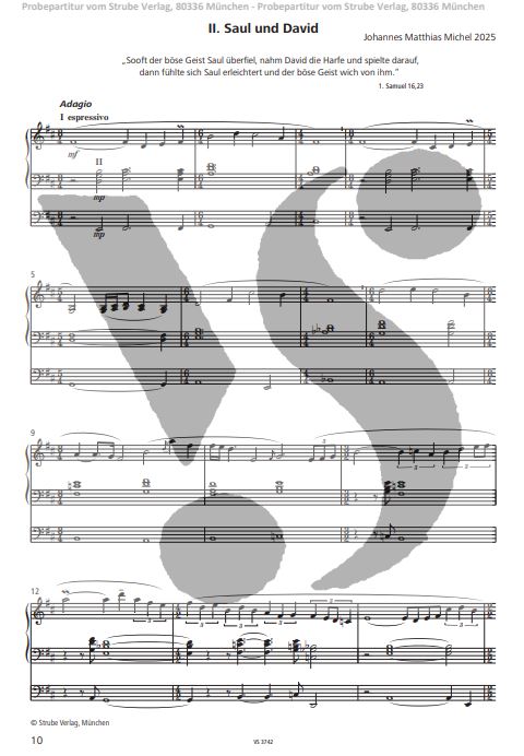 Triptychon für Orgel