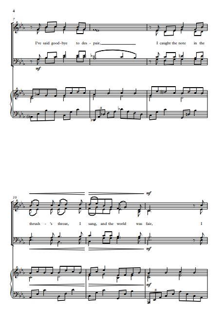A song of hope