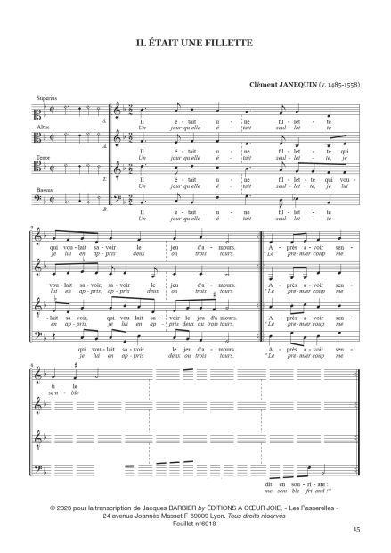 15 Chansons