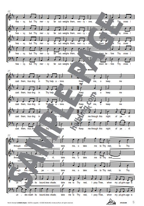 A child's hymn