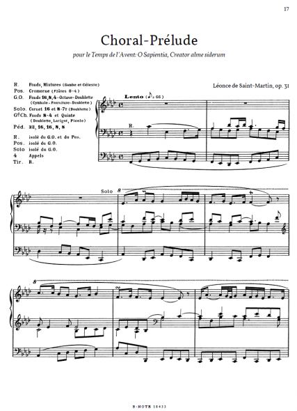 Orgelwerke 8: Trois pieces pour Noel