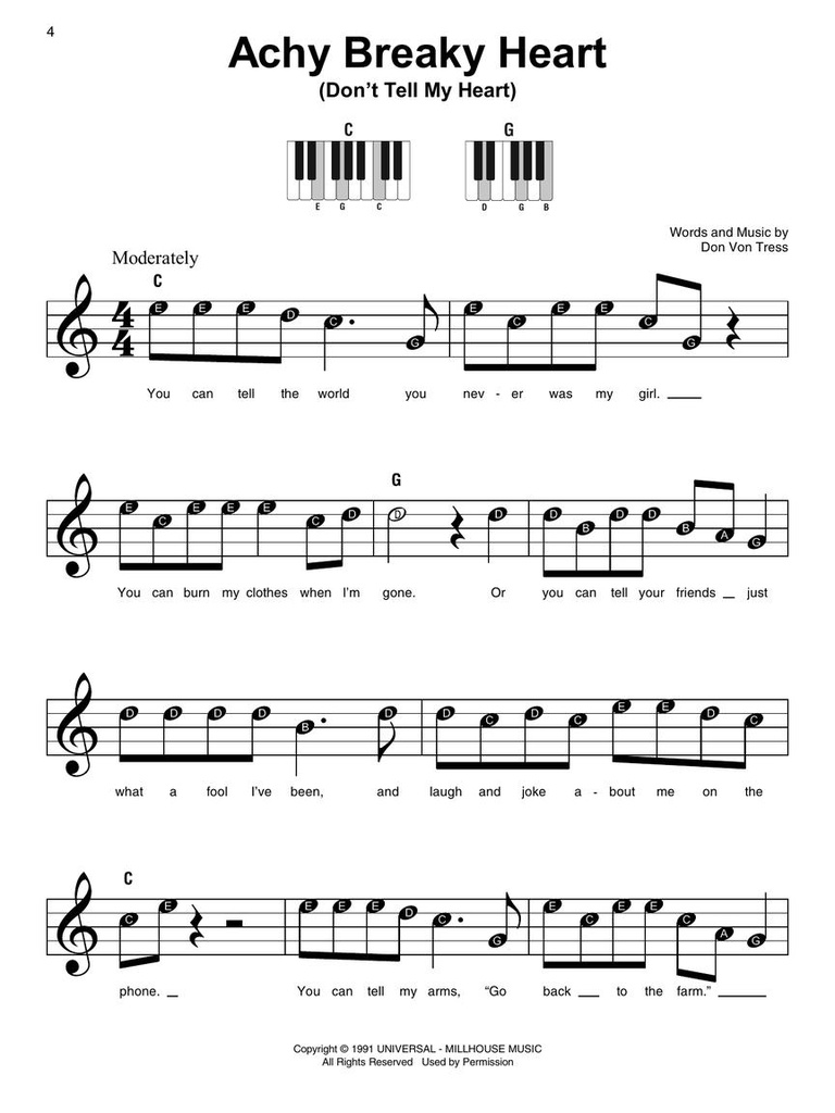 Country - Super Easy Songbook