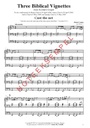 Three Biblical Vignettes from St. John's Gospel op. 80