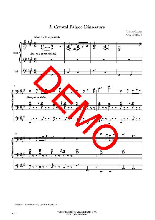 London Preludes 3 op. 124