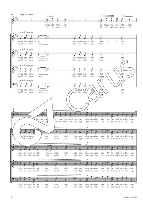 Das Mädchen op. 93a/2