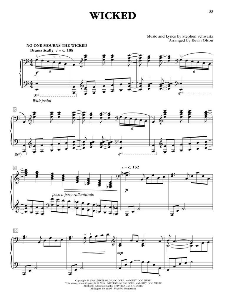 Broadway Spectacular for Piano Solo