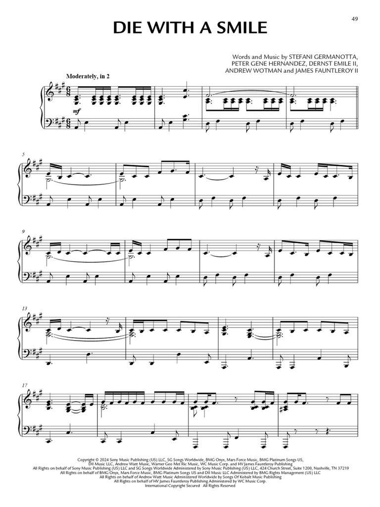 40 Famous Melodies for Piano Solo