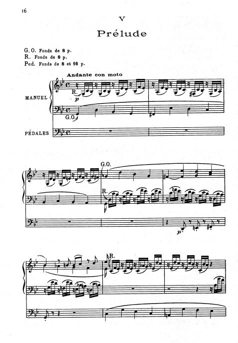 10 Orgelstücke (Dix Pieces pour Grand Orgue)