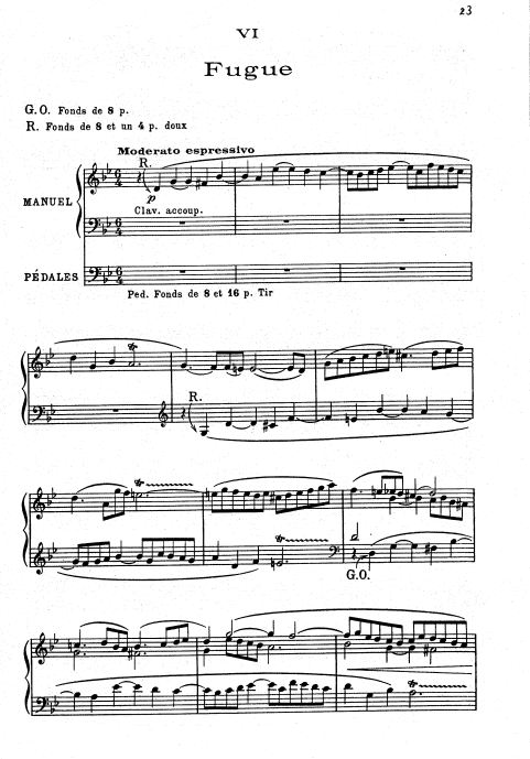 10 Orgelstücke (Dix Pieces pour Grand Orgue)