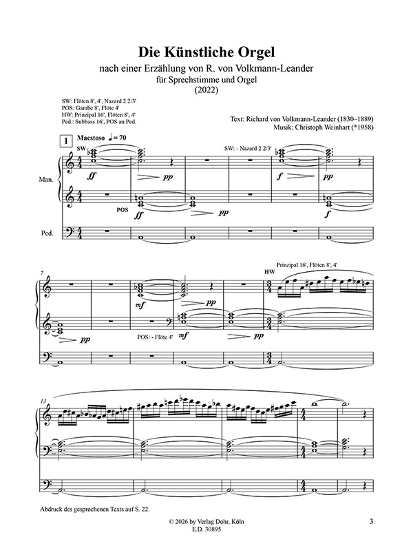 Die künstliche Orgel