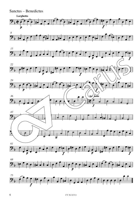 Missa tempore quadragesimae MH 553 (1794)
