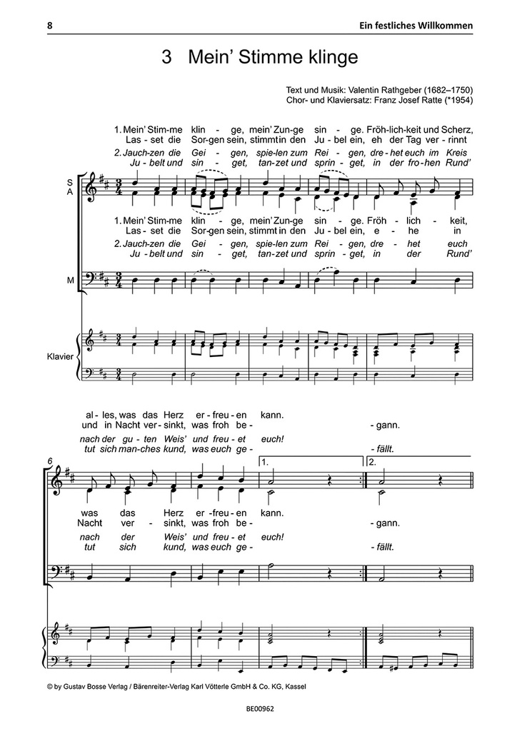 Feste und Feiern