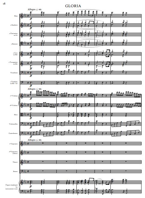 Messe Nr. 3 (Troisieme Messe Solennelle) op. 11 - Orchesterfassung