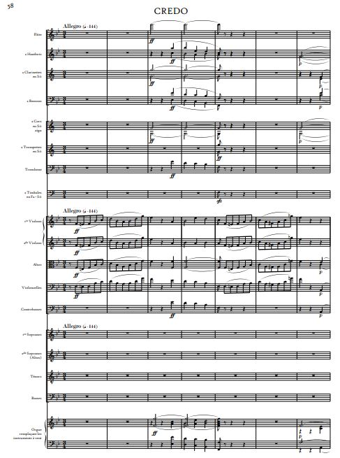 Messe Nr. 3 (Troisieme Messe Solennelle) op. 11 - Orchesterfassung