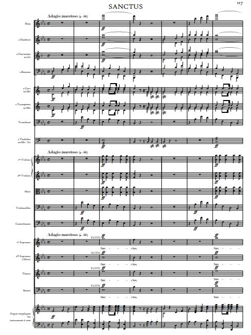 Messe Nr. 3 (Troisieme Messe Solennelle) op. 11 - Orchesterfassung