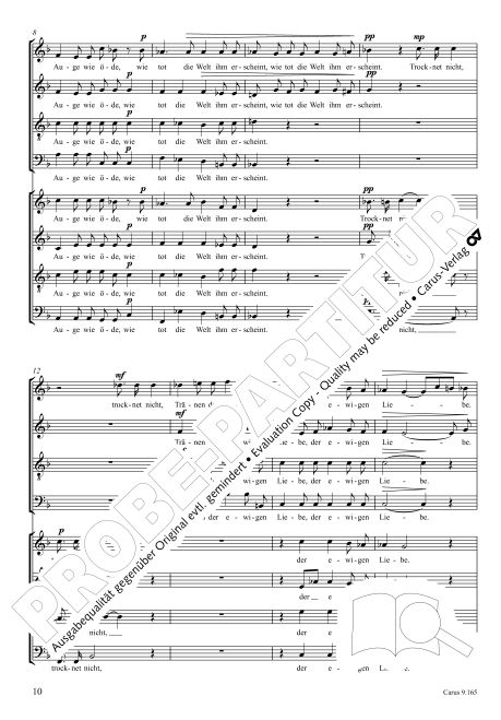 Drei Lieder nach Texten von Goethe