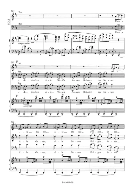 Sinfonie Nr. 9 d-moll, op. 125 - Finale