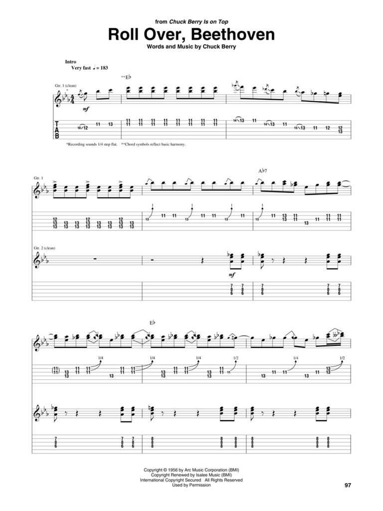 Chuck Berry - Guitar Recorded Version