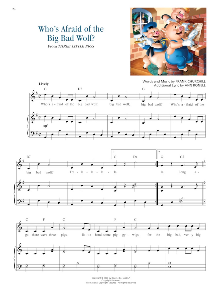 The Illustrated Treasury of Disney Songs