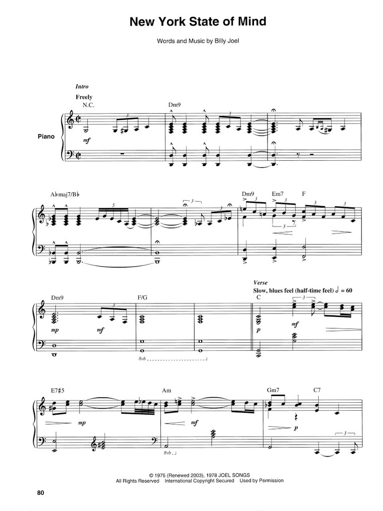 The Billy Joel Keyboard Book