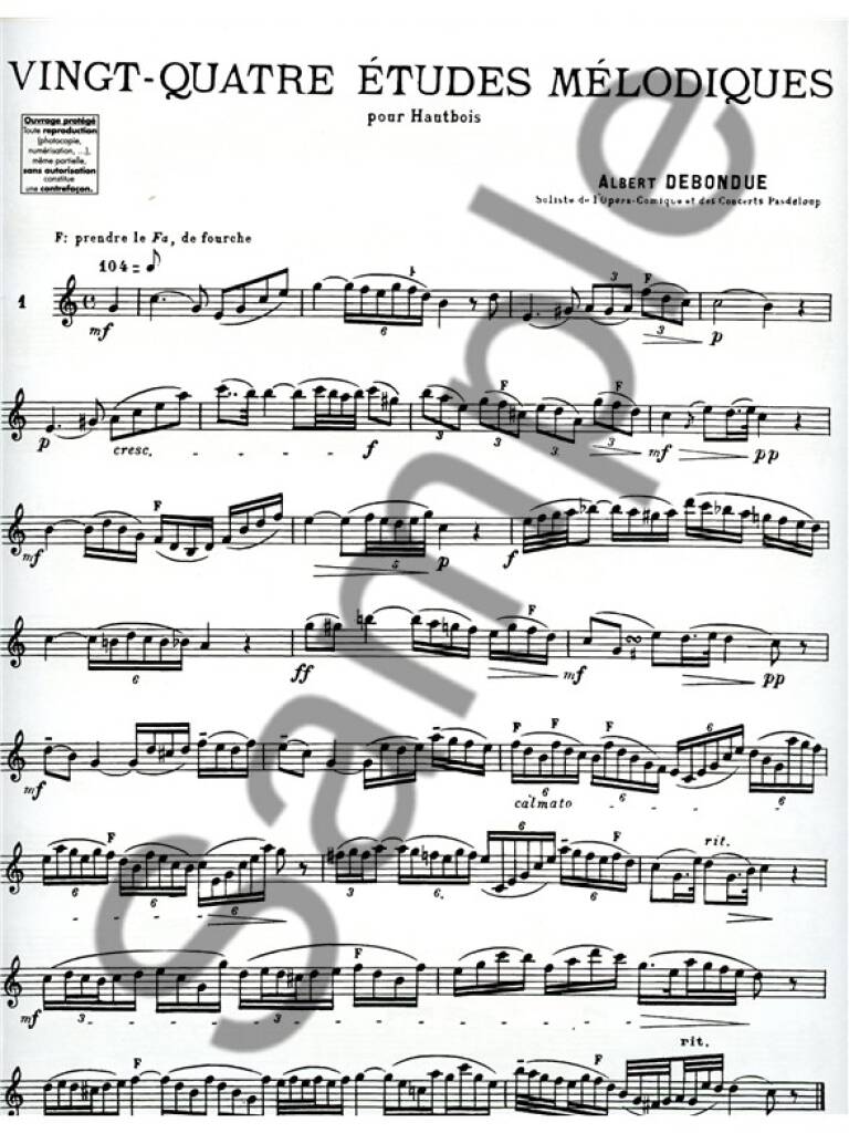 24 Etudes Melodiques