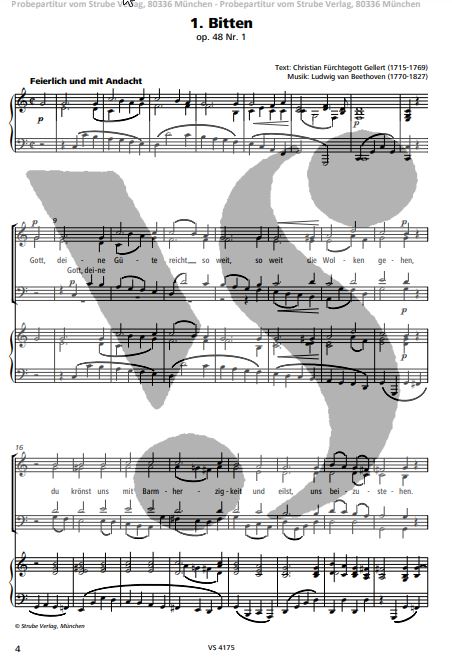 Sechs Lieder op. 48