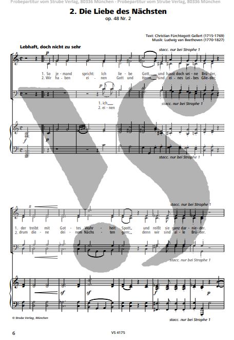 Sechs Lieder op. 48