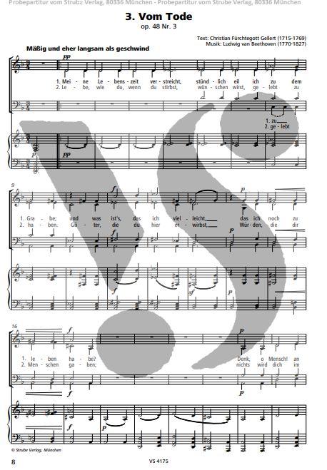 Sechs Lieder op. 48