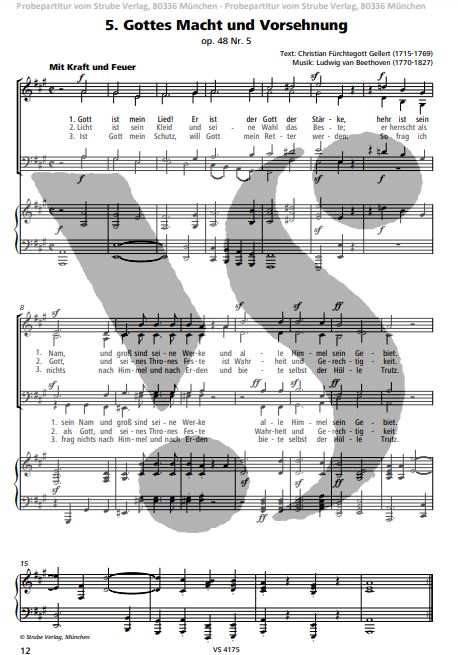 Sechs Lieder op. 48