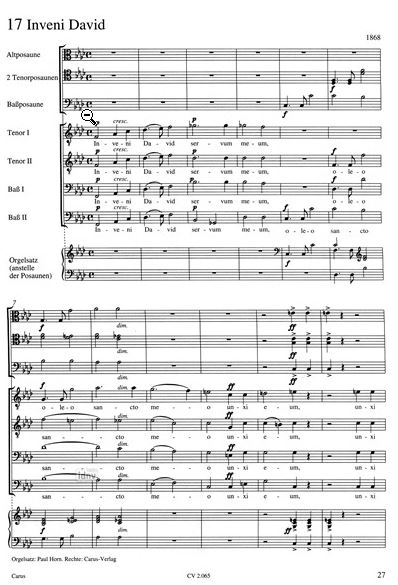 Anton Bruckner für Gottesdienst und Konzert
