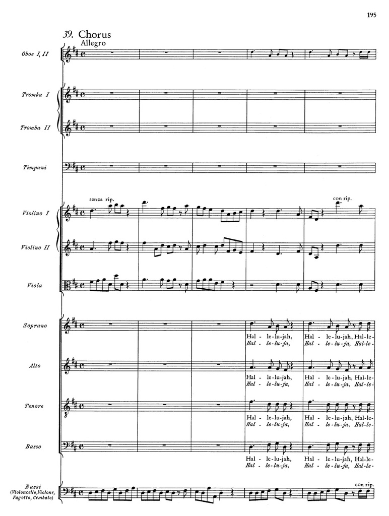 Messiah / Der Messias, HWV 56