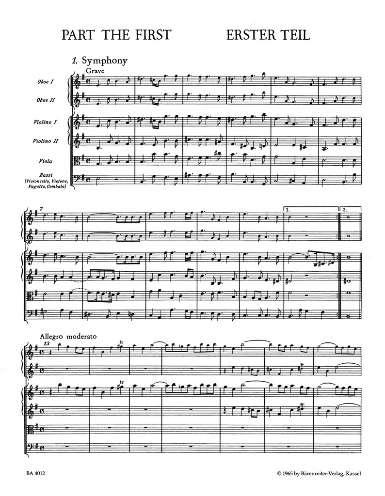 Messiah / Der Messias, HWV 56