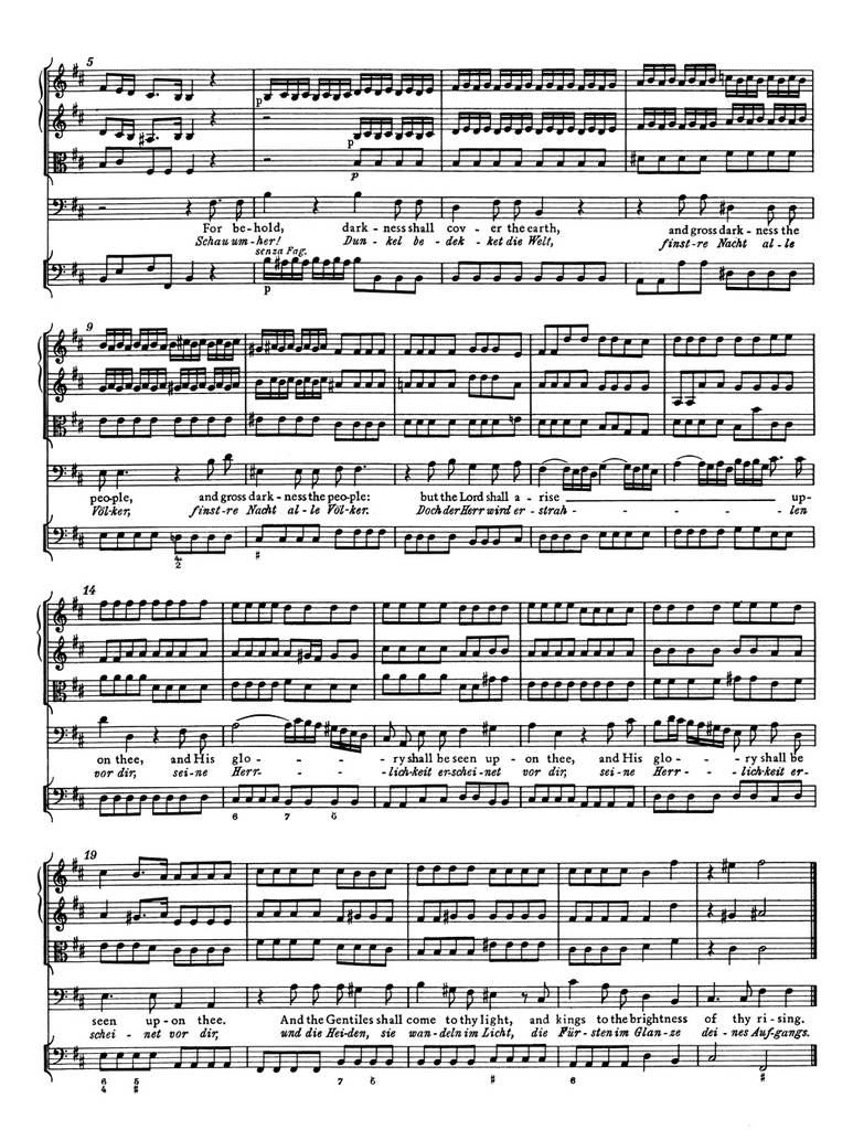 Messiah / Der Messias, HWV 56