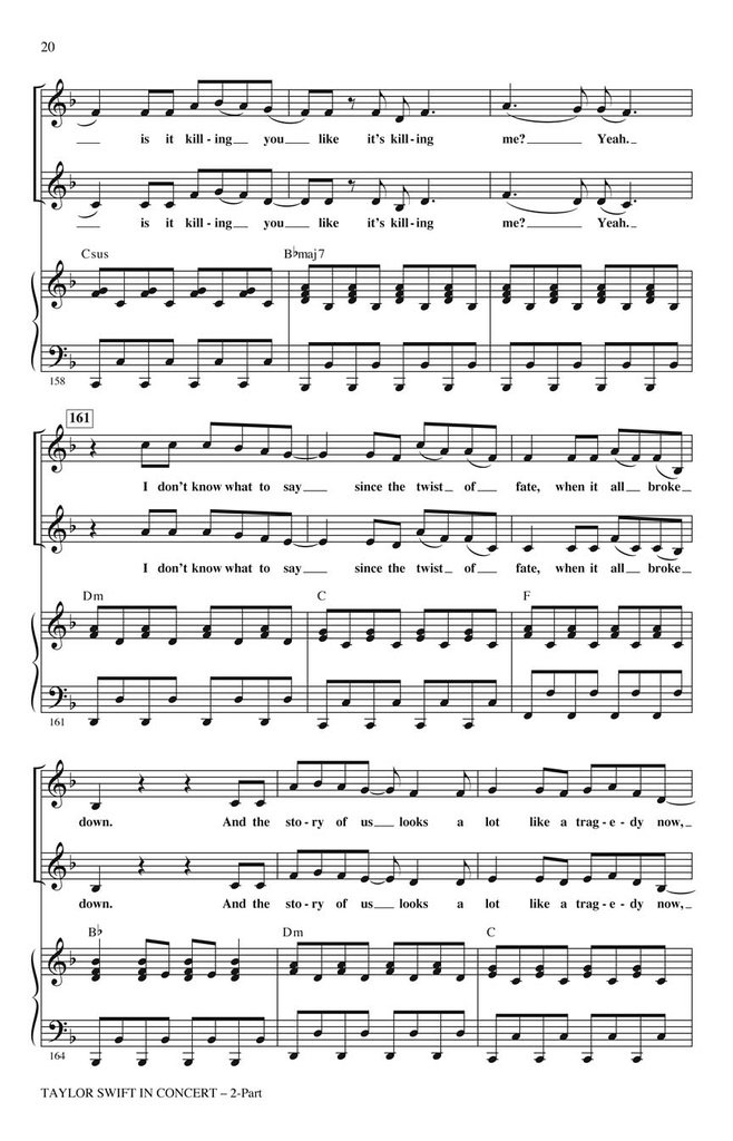 Taylor Swift in Concert - Medley