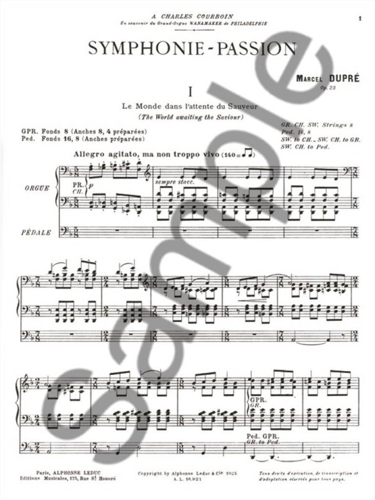Symphonie-Passion op. 23