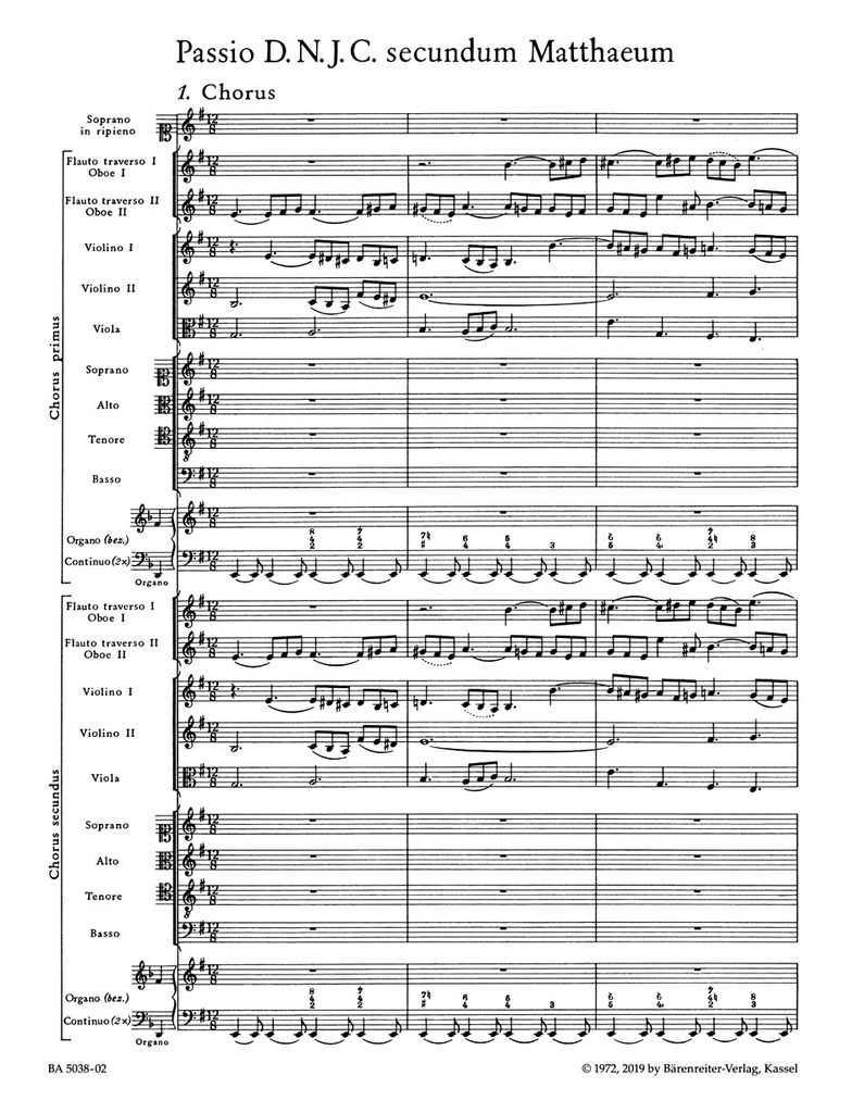 Matthäuspassion, BWV 244