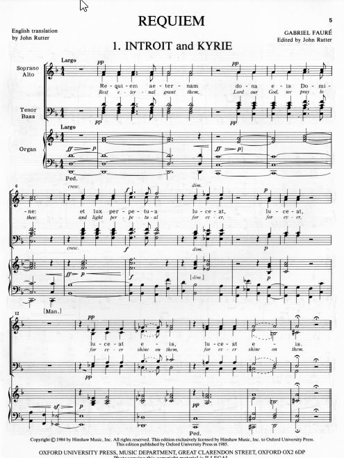 Requiem, op. 48 (Fassung 1893)