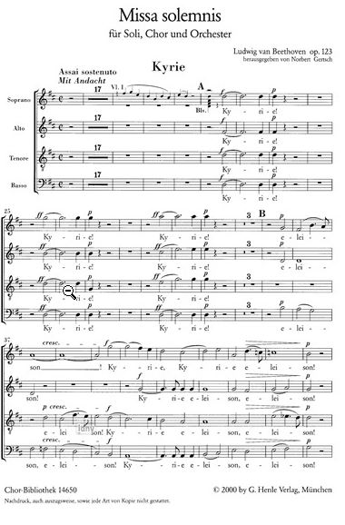 Missa solemnis D-Dur op. 123