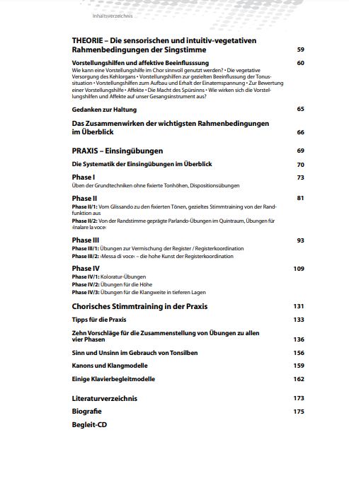 Stimmtraining im Chor