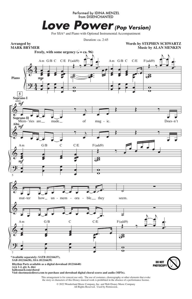 Love Power (Disenchanted - Pop Version)