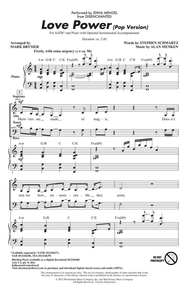Love Power (Disenchanted - Pop Version)