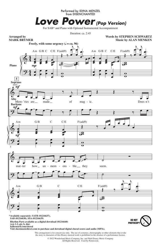 Love Power (Disenchanted - Pop Version)