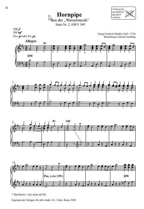 Best loved Melodies Band 4, Ausgabe ohne Pedal