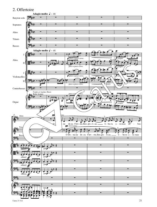Requiem, op. 48 (Fassung 1900)
