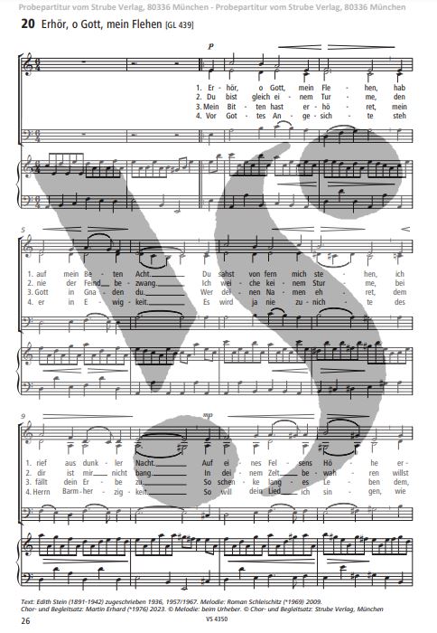 Ökumenisches Chorheft Pfalz 2024/2025