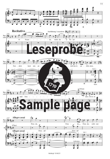An die Freude, Finale der Symphonie Nr. 9, op. 125