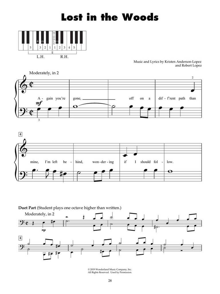 Frozen 2 - Five Finger Piano