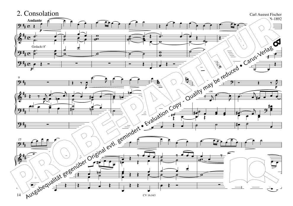 Romantische Musik für Violoncello und Orgel